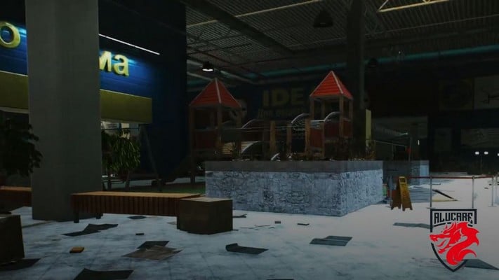 The children's playground in the IDEA store
