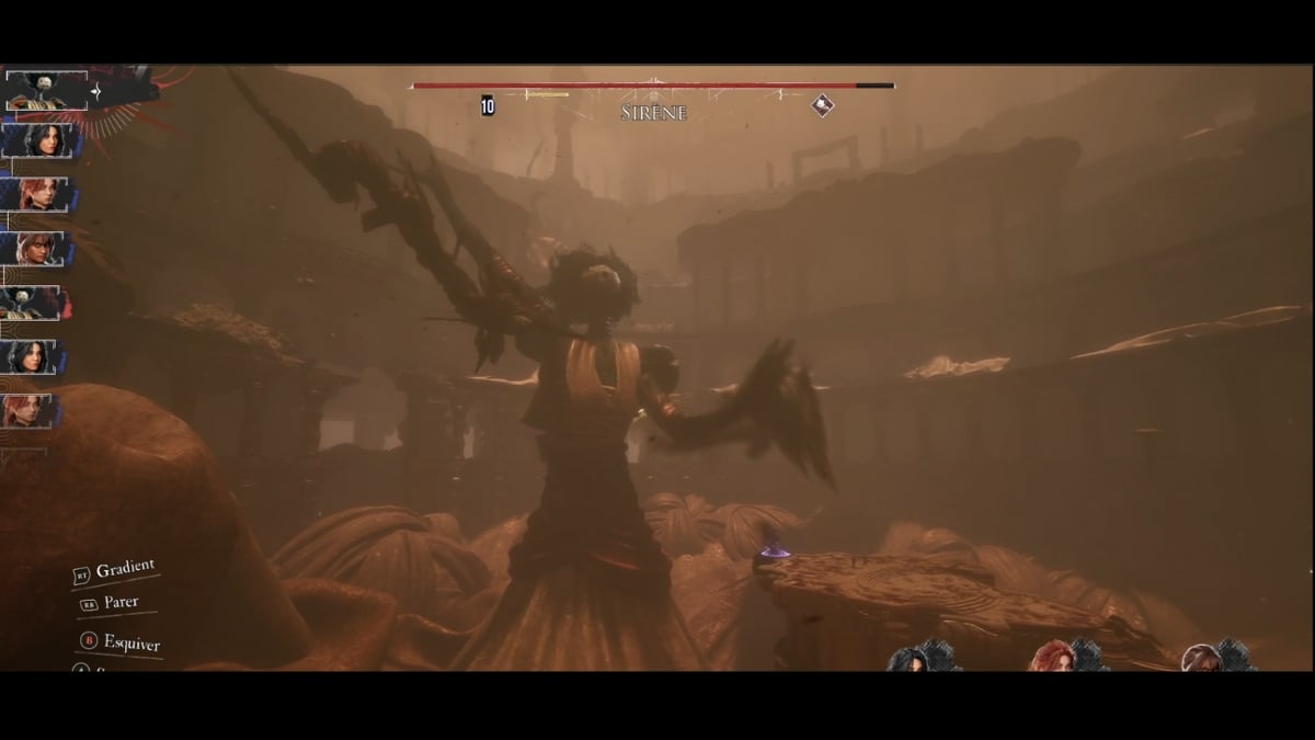 clair obscur fight sirene