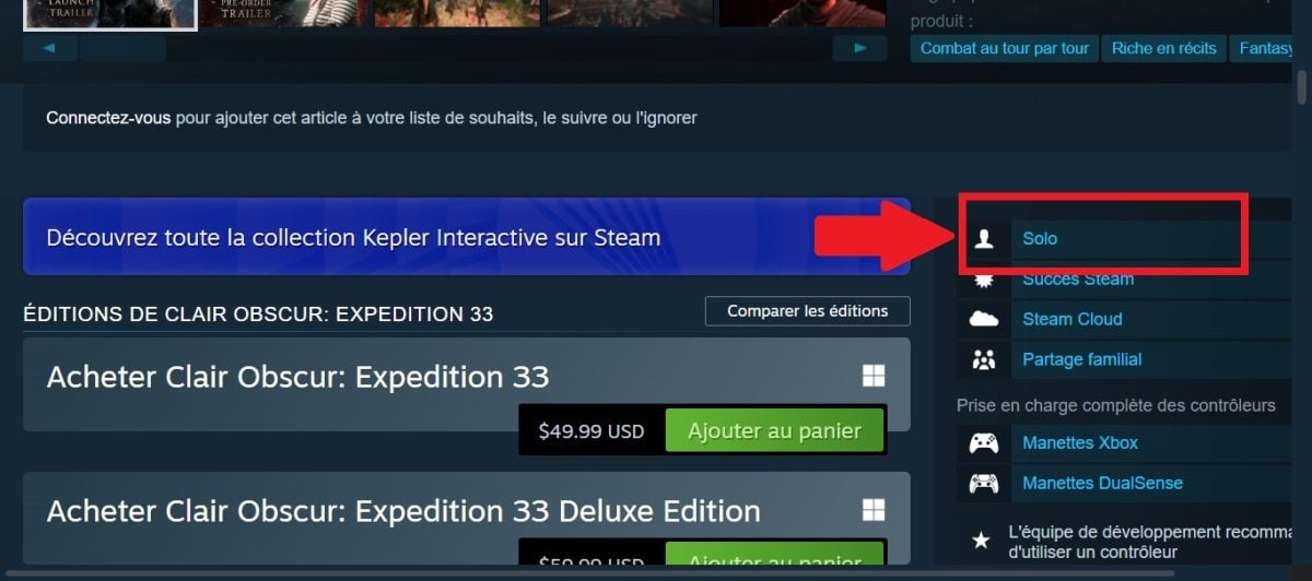 Clair Obscur Expedition 33 offre solo la modalità single-player