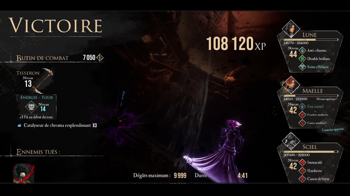 clair obscur sirene recompenses