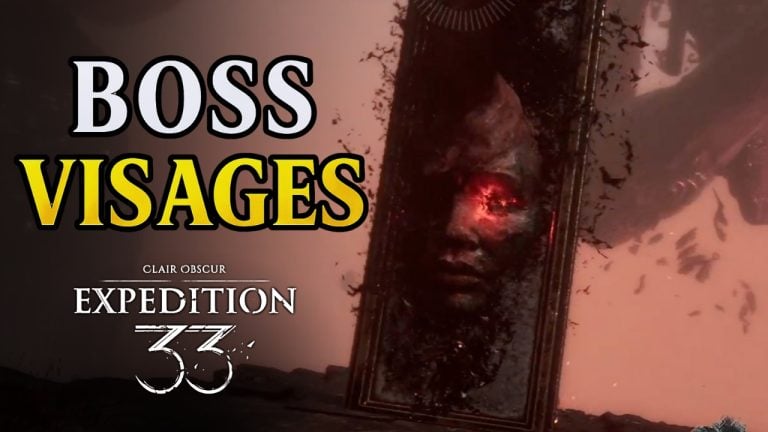 Clair Obscur Boss faces