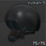 Vulkan-5 LShZ-5 skudsikker hjelm (sort)