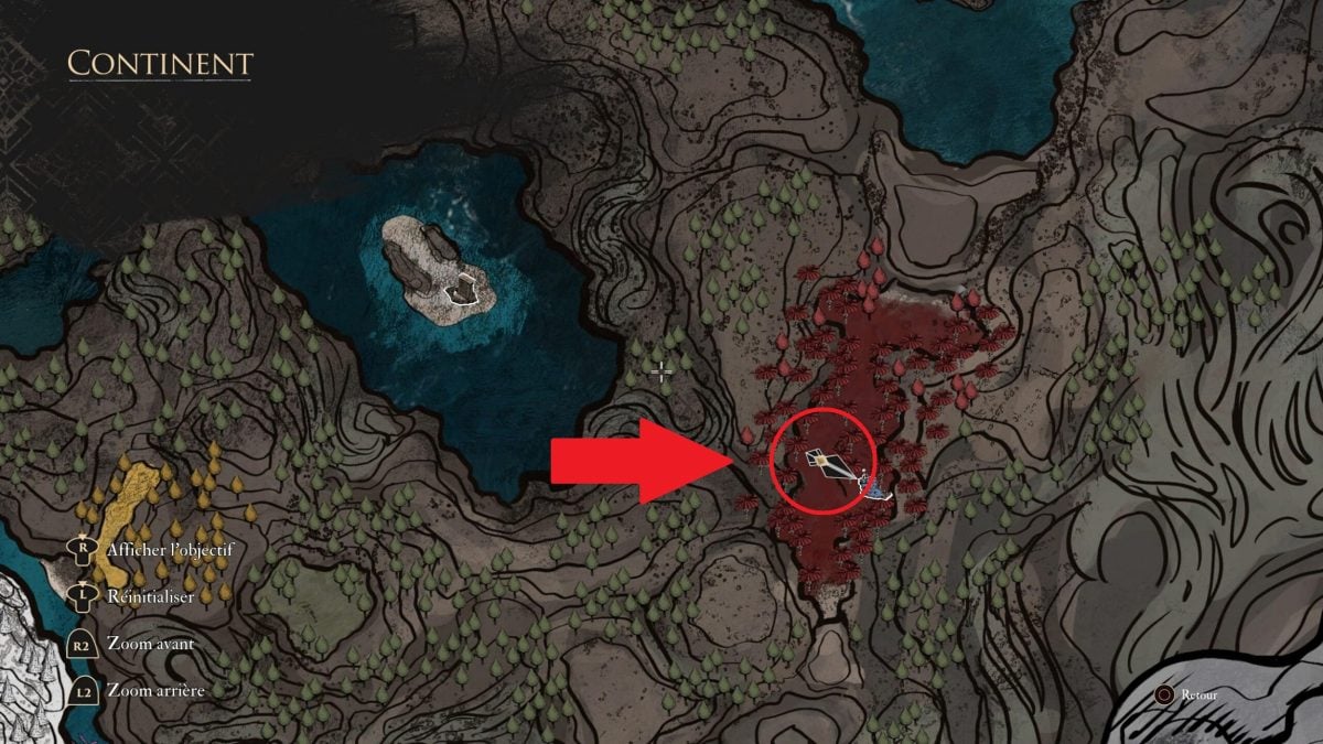 Octavo Gestral perdido en el mapa de Clair Obscur Expedición 33