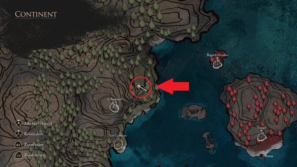 Séptimo Gestral perdido en el mapa de Clair Obscur Expedición 33