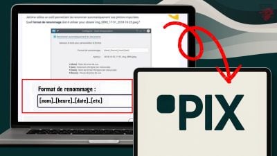 What renaming format should Jérôme use [Pix Certification] -