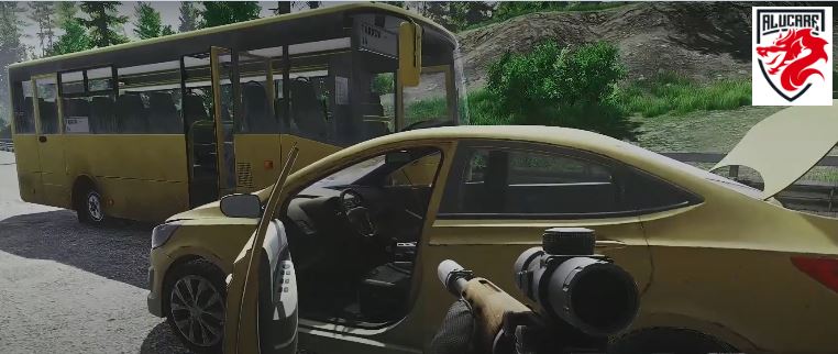 The car in question (yellow)