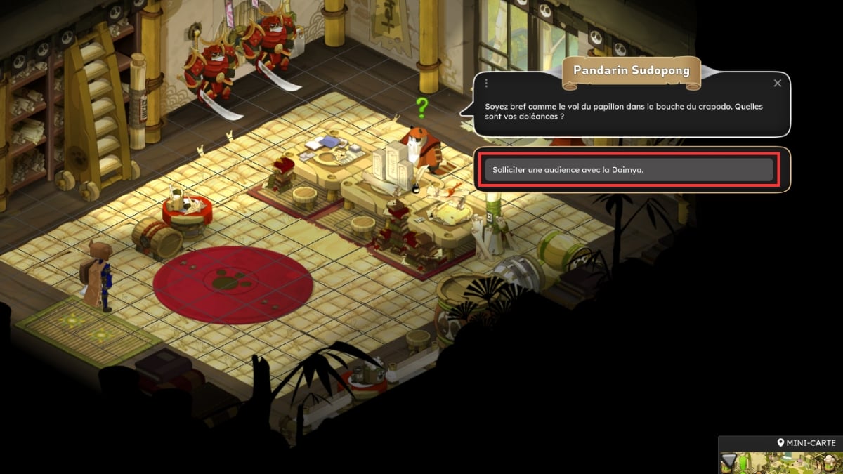 diálogo dofus falar daimya