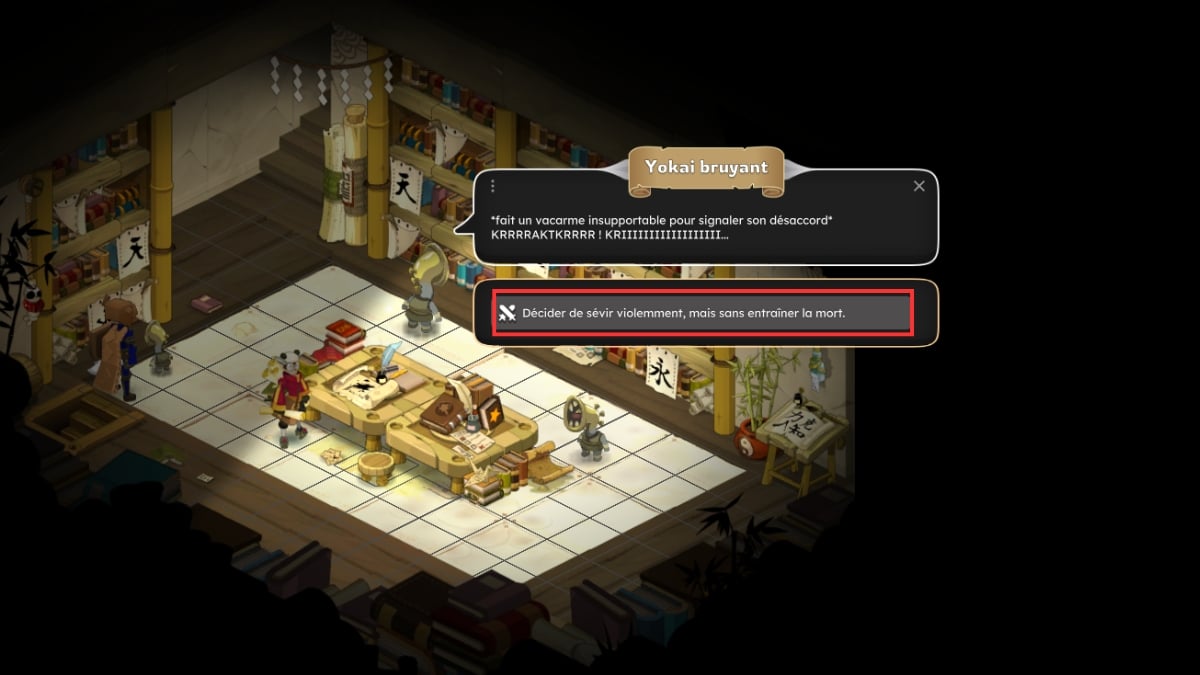 dofus pandala combate yokai biblioteca