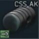 Рычаг затворной задержки с накаткой CSS для AK