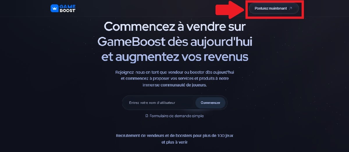 Чтобы продать свой аккаунт на GameBoost, вам нужно подать заявку 