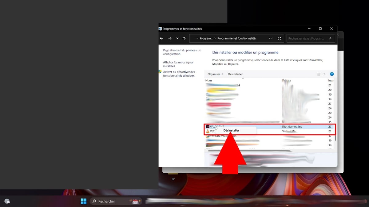 Copot pemasangan Valorant di PC