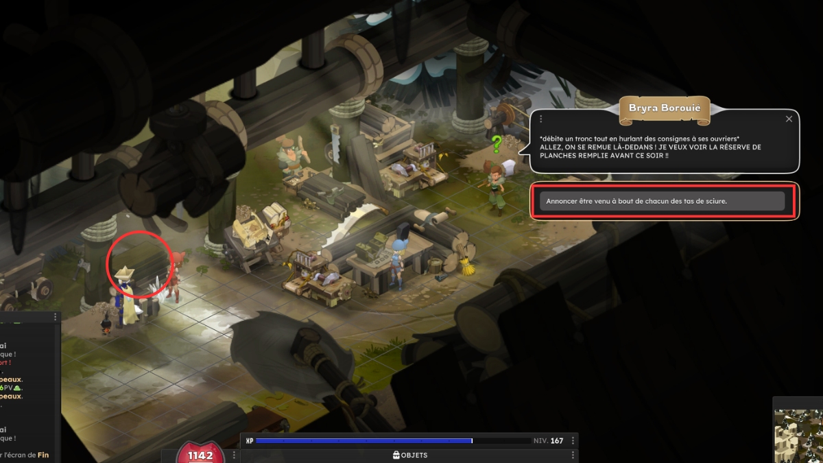 dofus valonia planches scierie