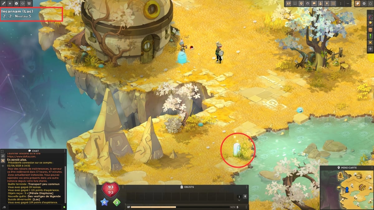 dofus interagir stele