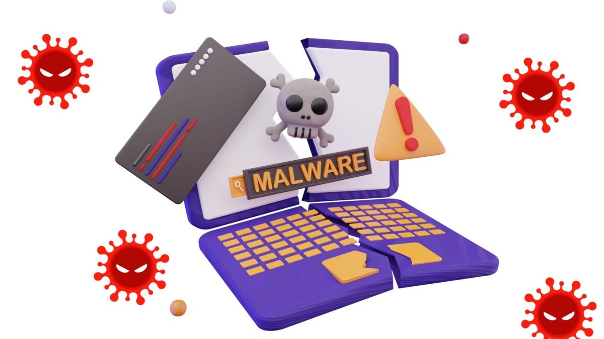 Un hacker pénètre illégalement un système informatique en y installant un malware.