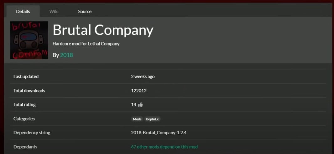 The Brutal Company mod
