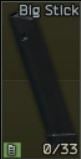 Big Stick 9 x 19 mm magasin med 33 skud til Glock