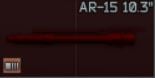 Laras 260 mm kaliber 5,56 x 45 mm untuk AR-15