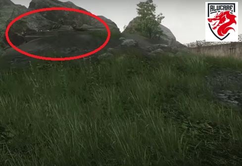 BMP-2 keempat, di bawah kubah, di samping PC Clotûre ekstraksi (diperlukan suar)