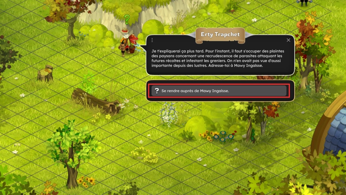 dofus erty trapchet apres arrosage