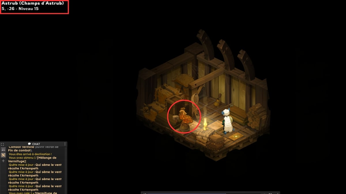 dofus vermifuge premier grenier