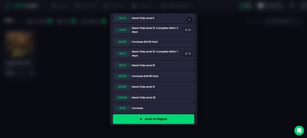 Миссии Freecash для Sea of Conquest: Pirate War