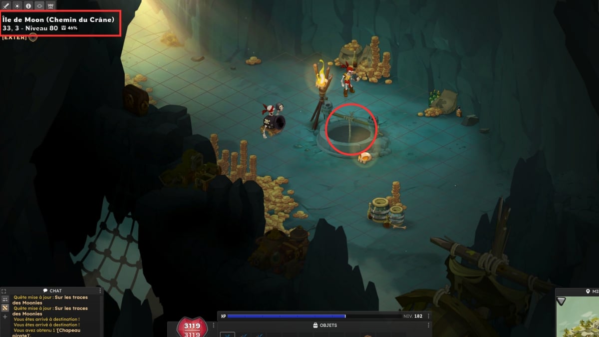 dofus clef borgne puit