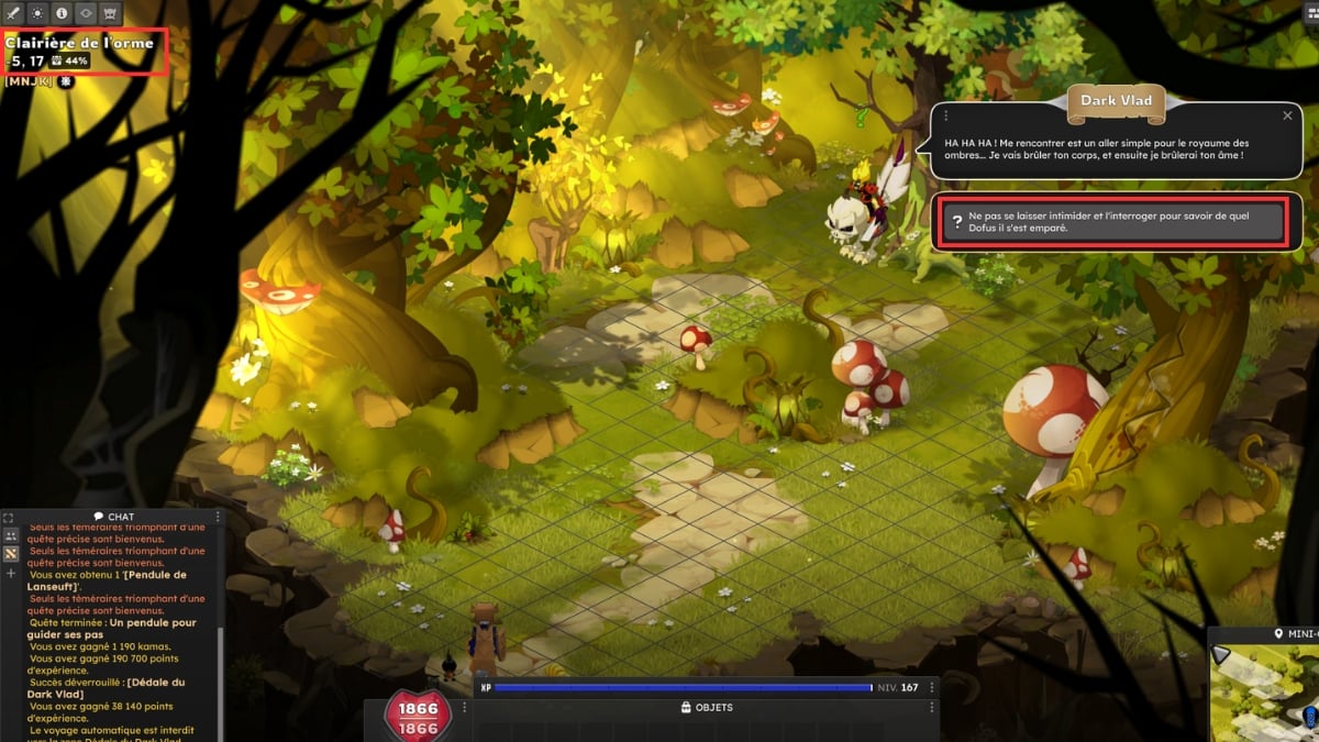dofus dark vlad sich verteidigen