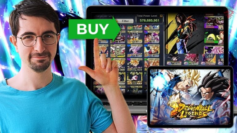 Как купить аккаунт Dragon Ball Legends