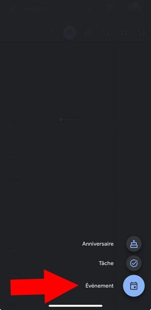 Eventos no Calendário Google