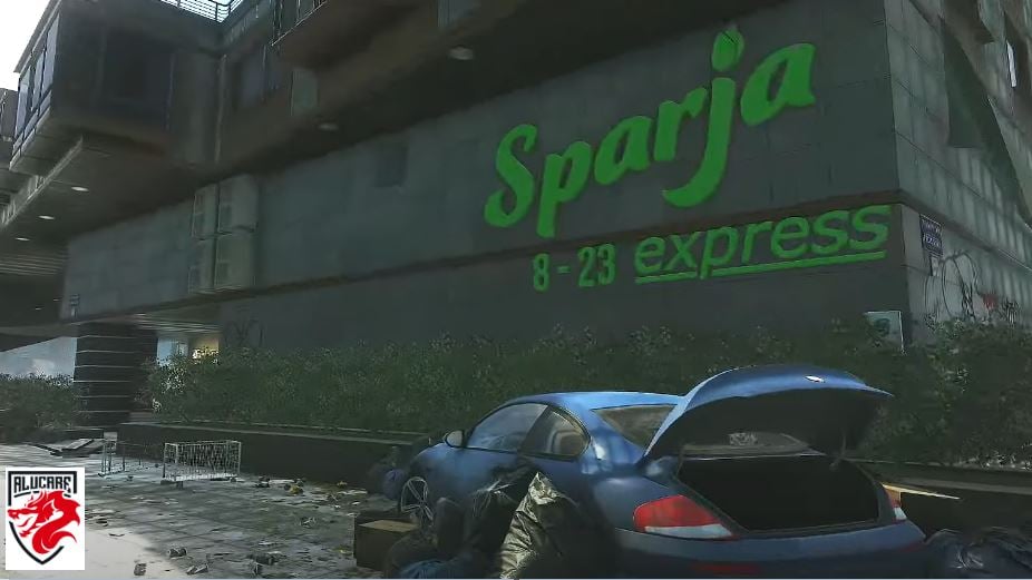 Der Sparja-Laden im Pinewood-Hotel