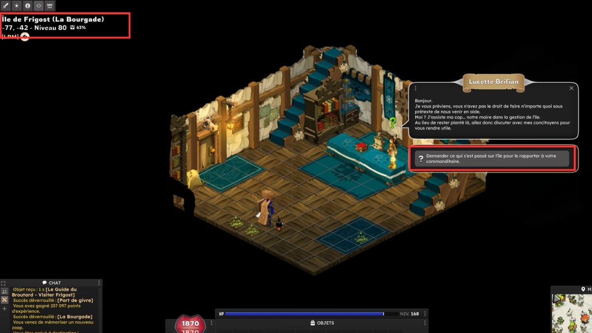 dofus hotel ville frigost