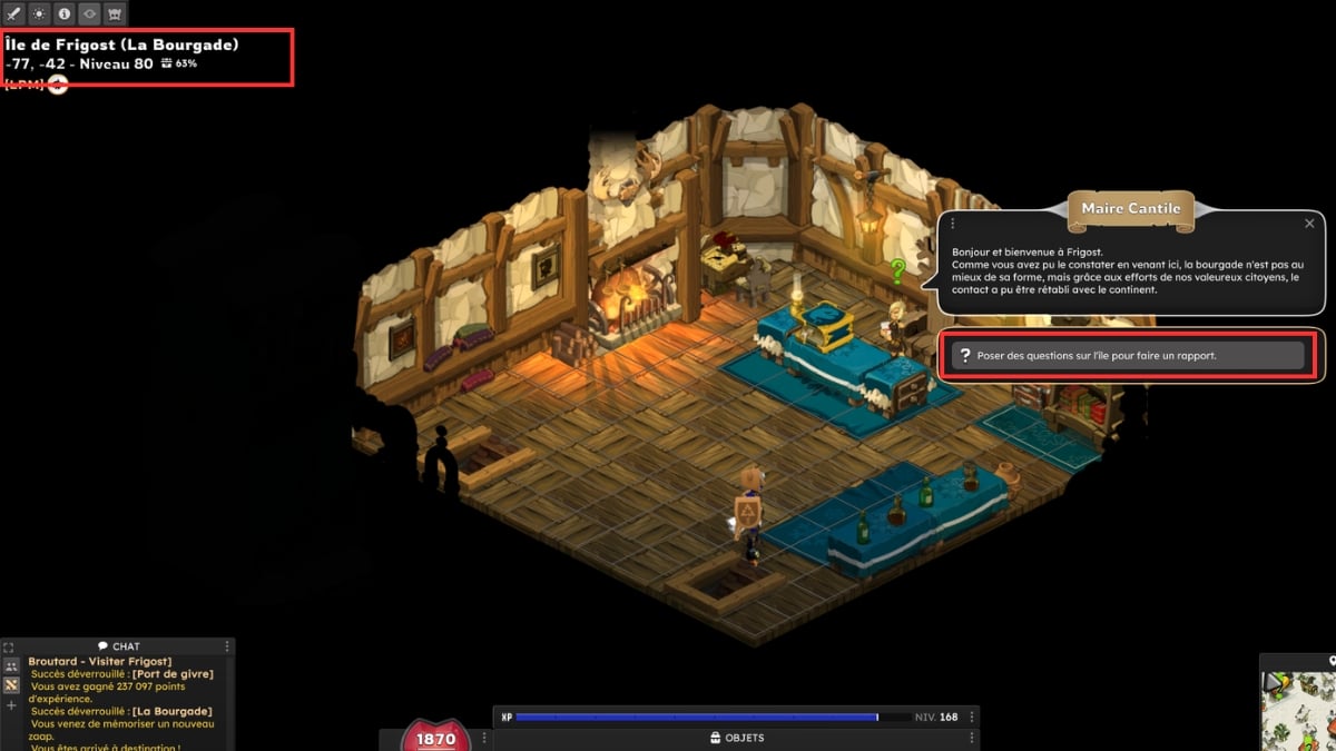 dofus maire cantile destinee
