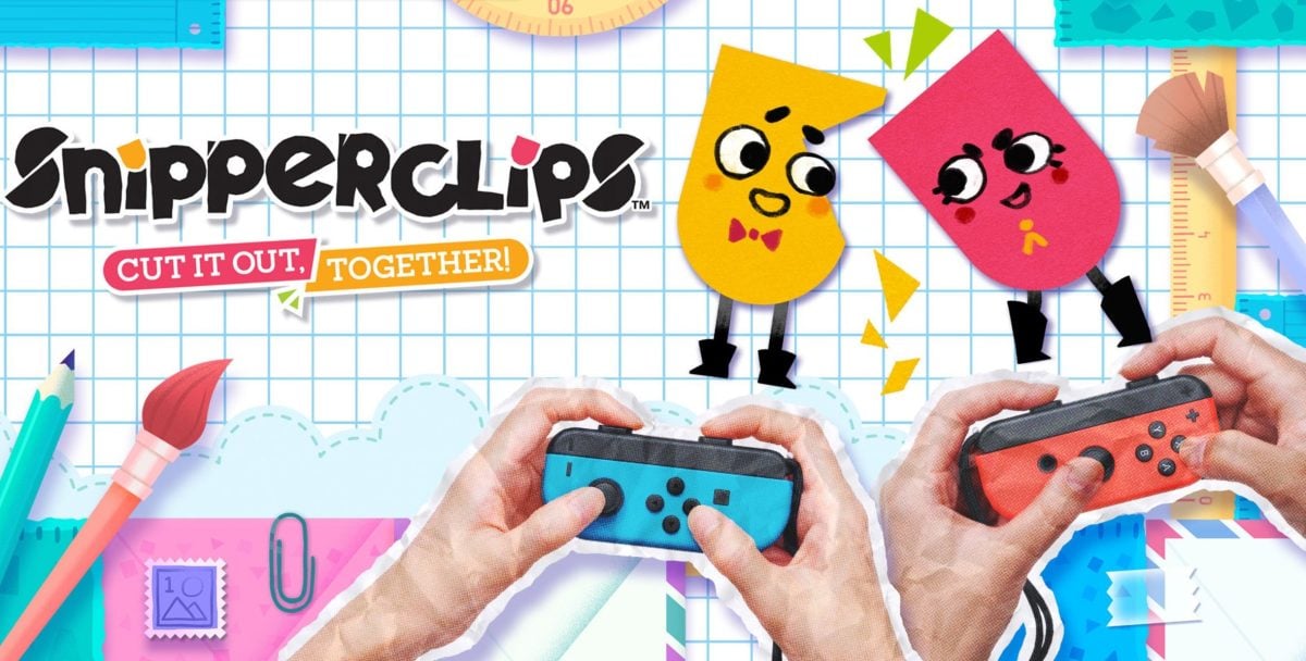 Snipperclips Plus: Cut It Out, Together! na Switch.