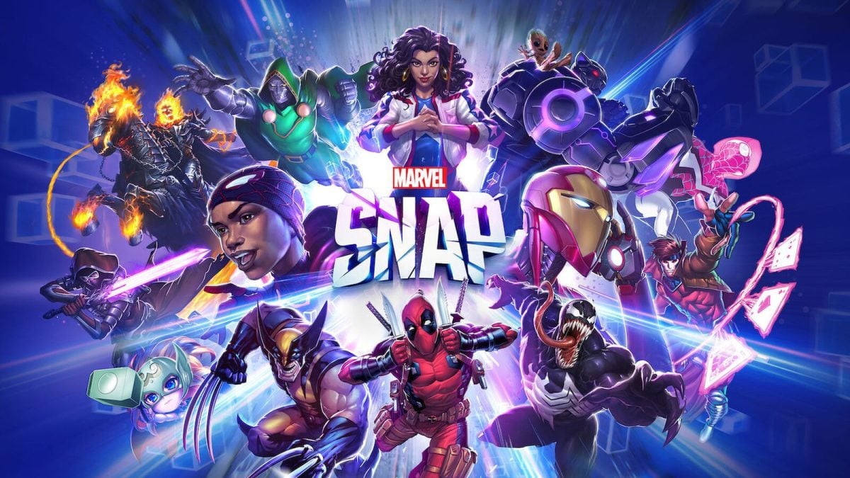 Marvel Snap su cellulare.