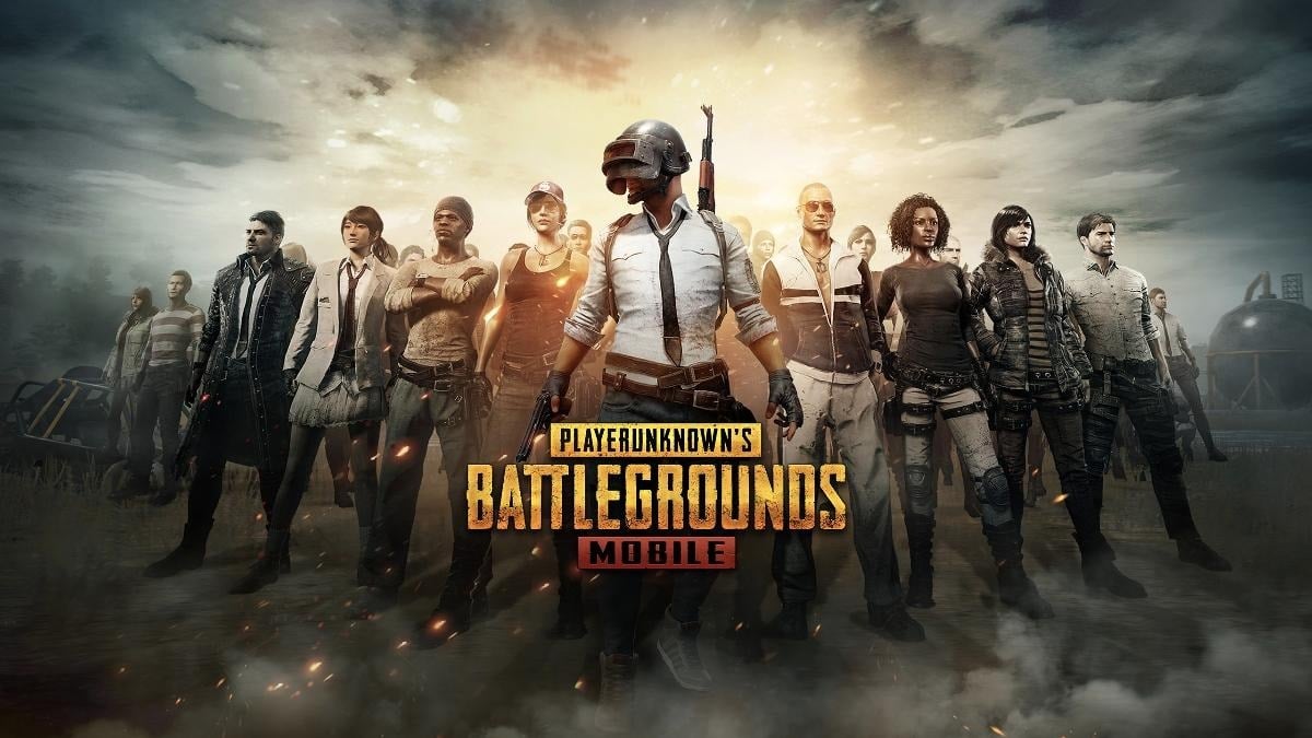 Gioco mobile PUBG.