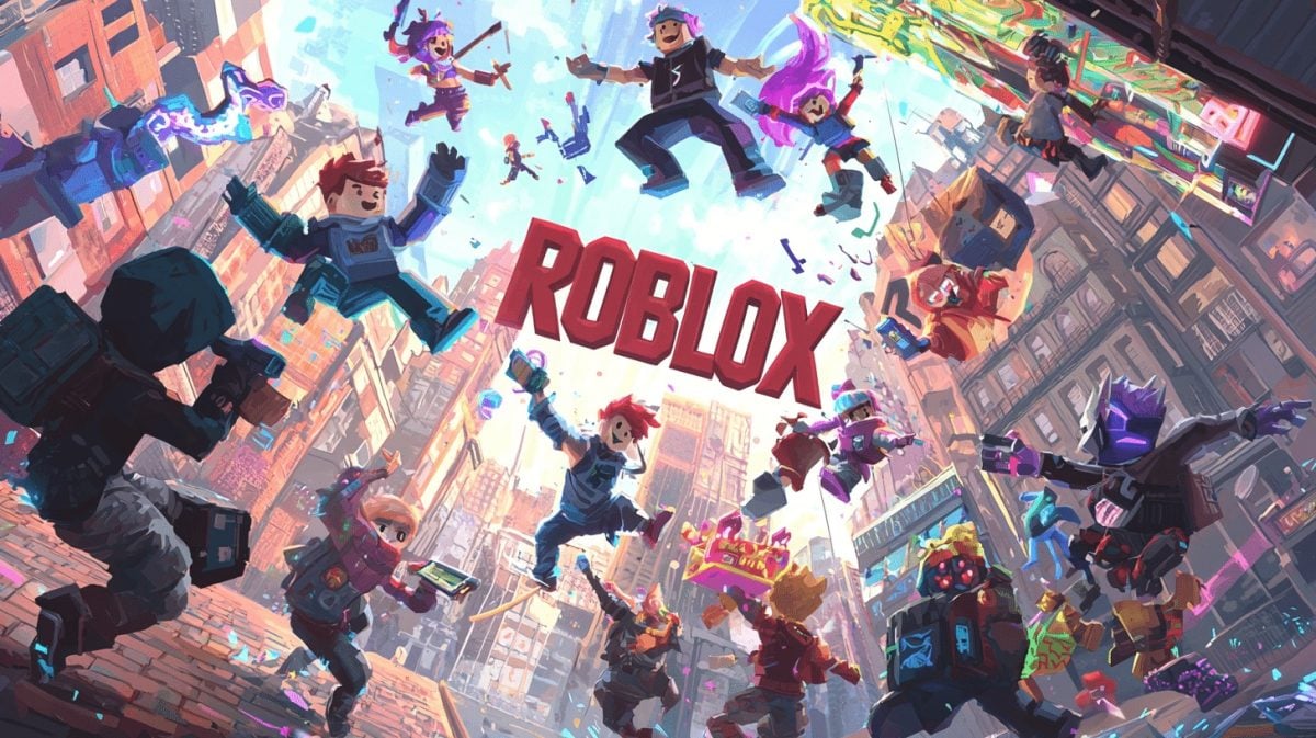 Roblox su cellulare.