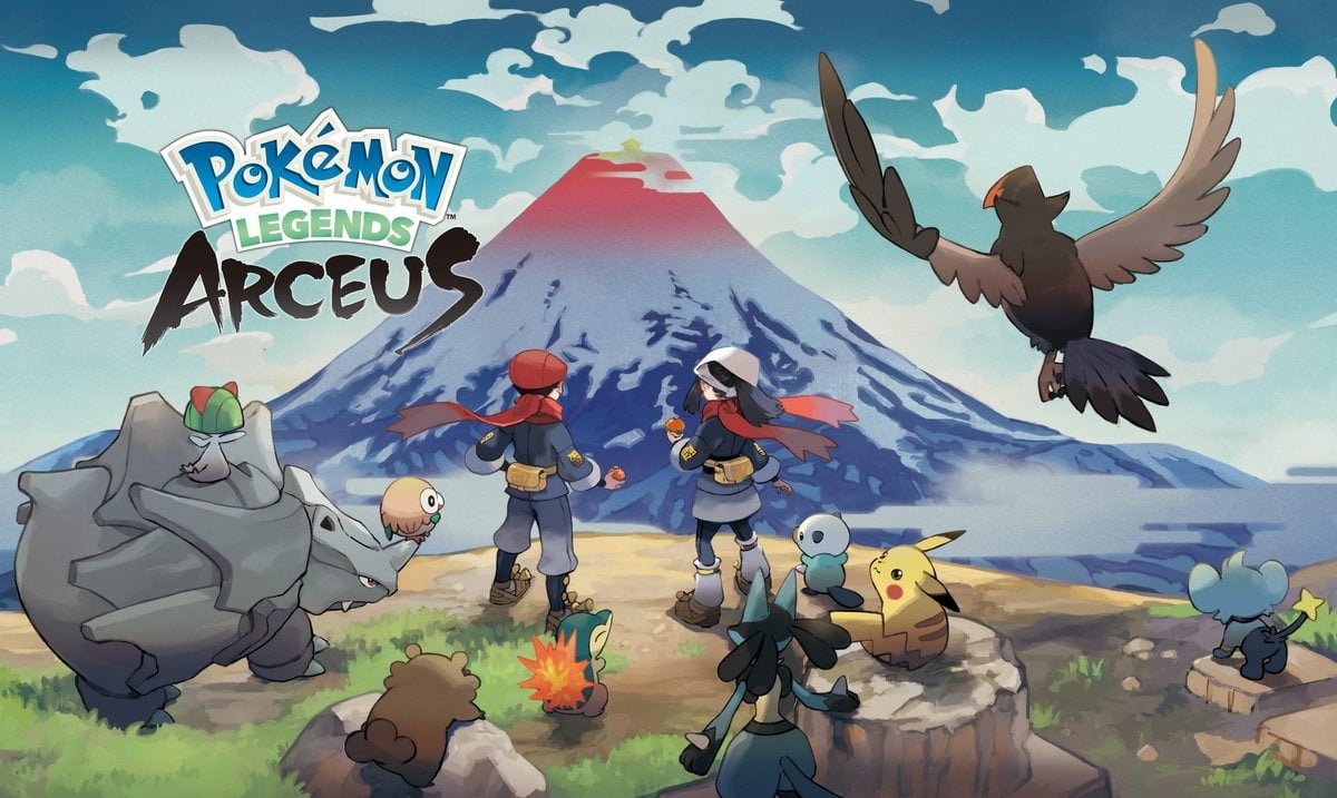 Pokémon Legends: Arceus på Nintendo Switch.