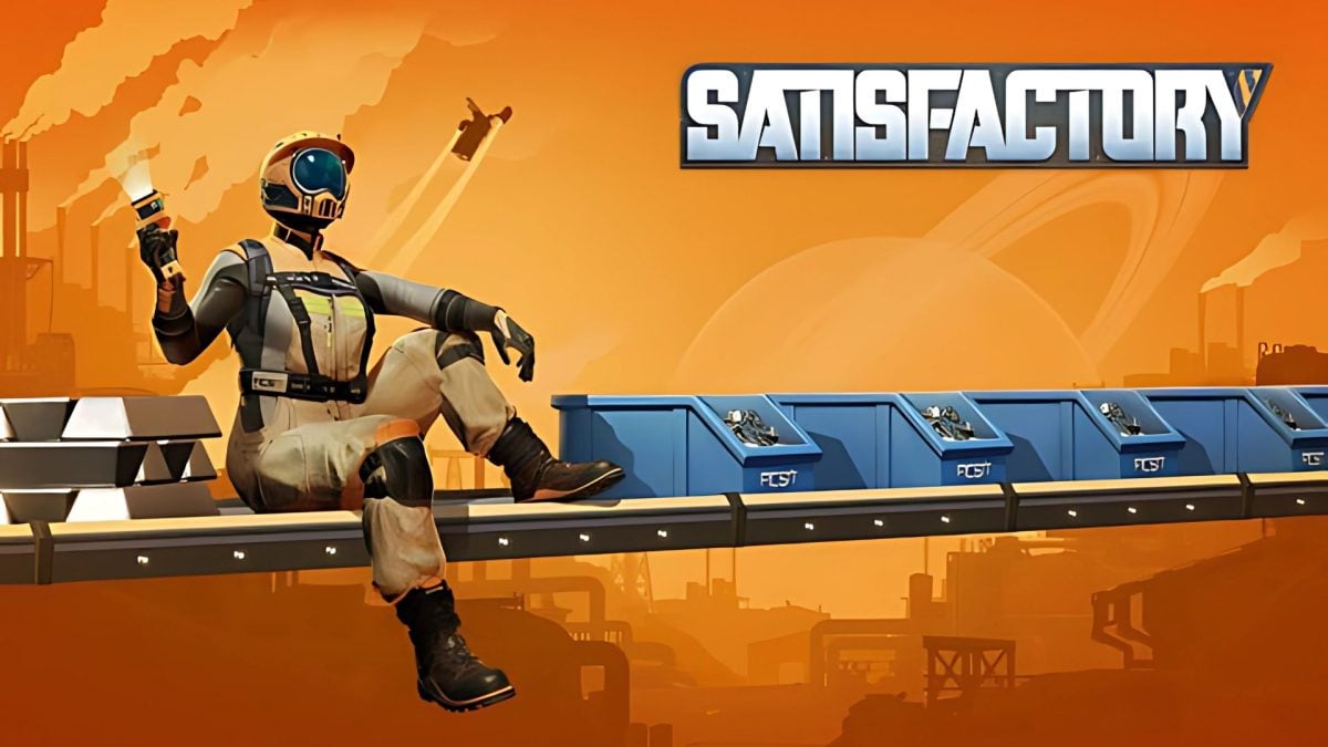 Satisfactory sur Steam.