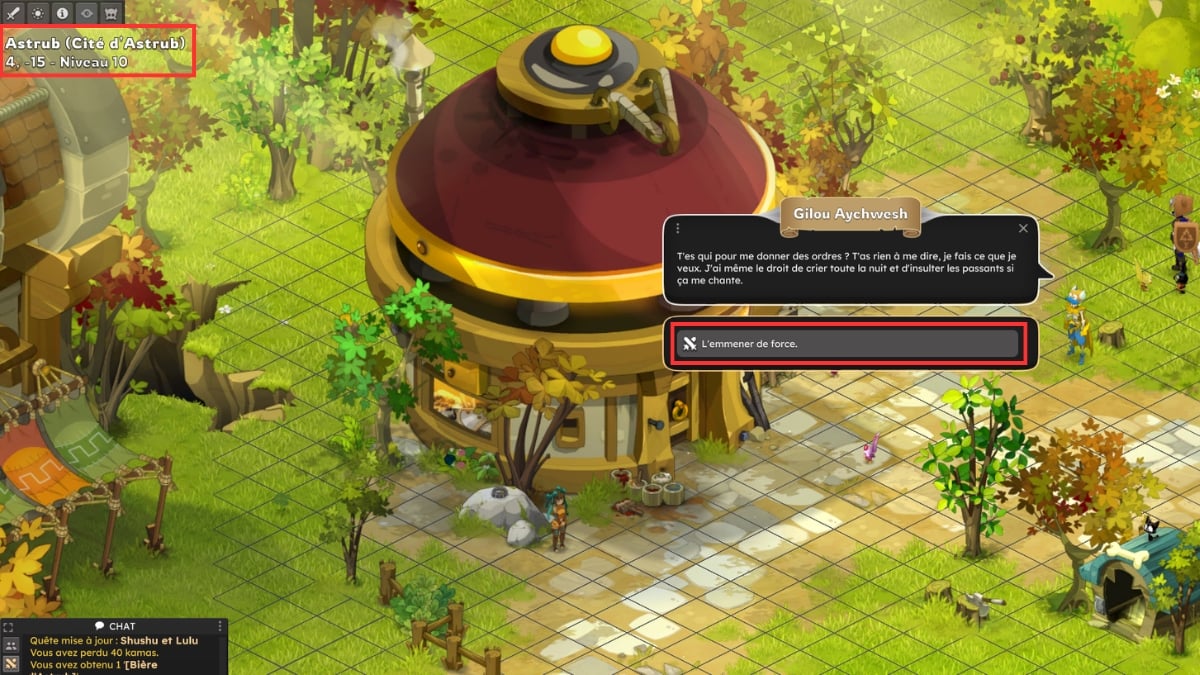 dofus gilou ayshwesh