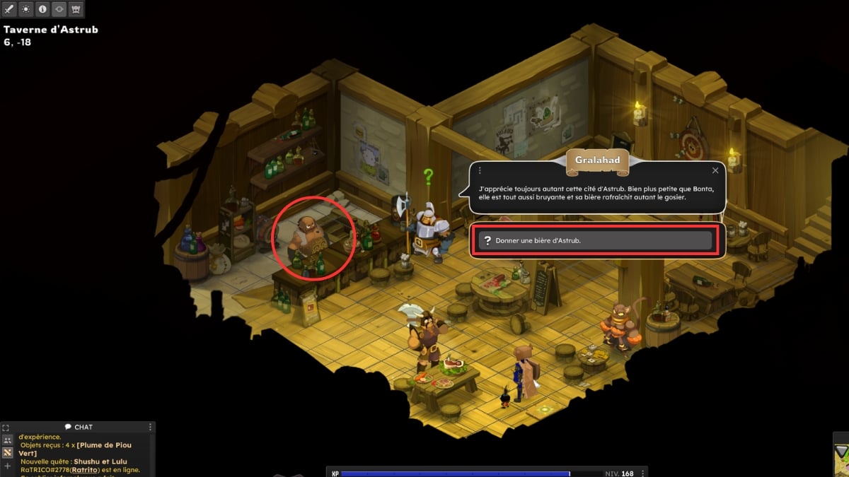 dofus gralahad biere