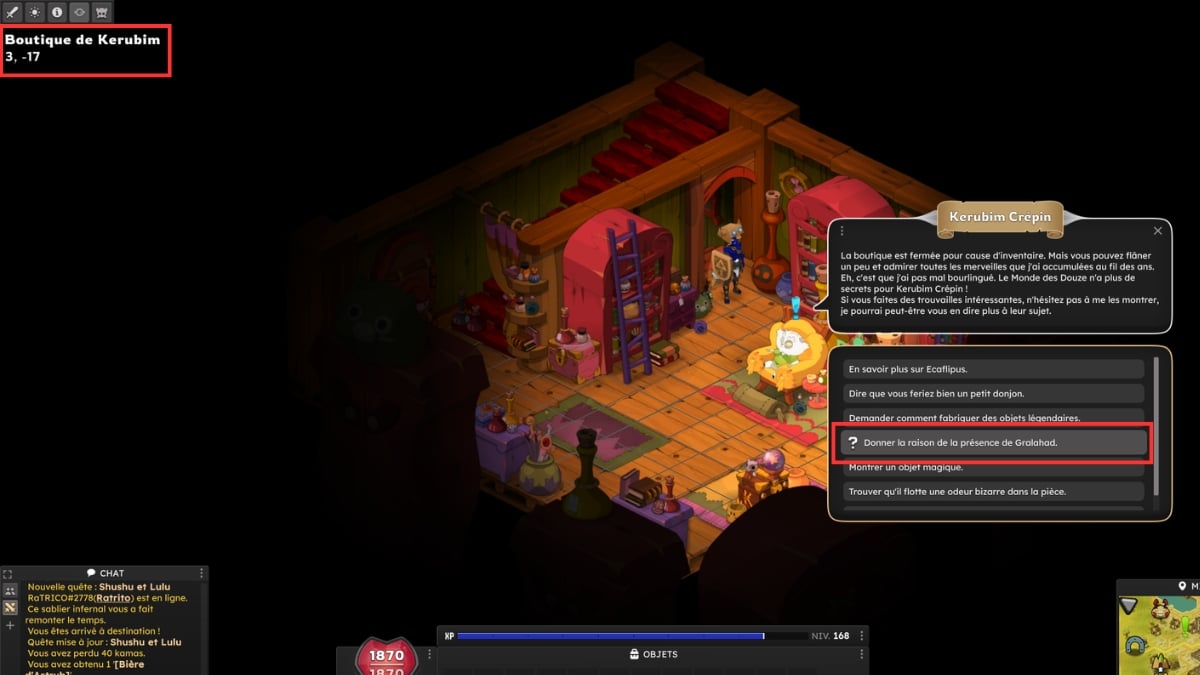 dofus kerubim gralahad