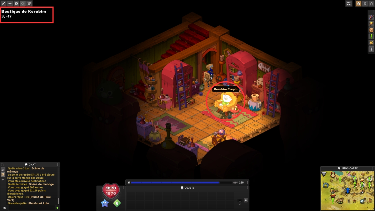 dofus kerubim shushu lulu Anfang