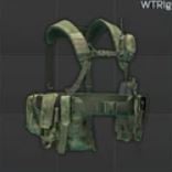 Taktische WARTECH Weste TV-109 + TV-106 (A-TACS FG)