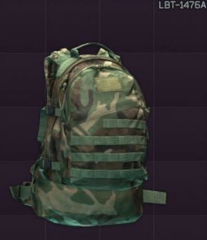 LBT-1476A 3デイバックパック(ウッドランド)