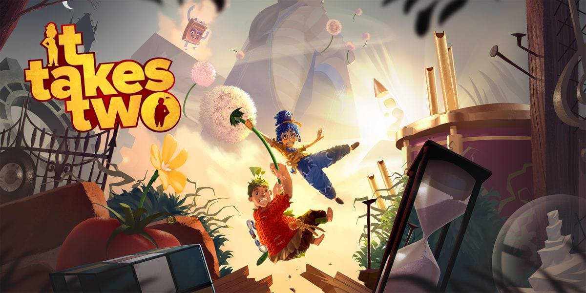 Screenshot von It Takes Two im Koop-Modus auf der Switch