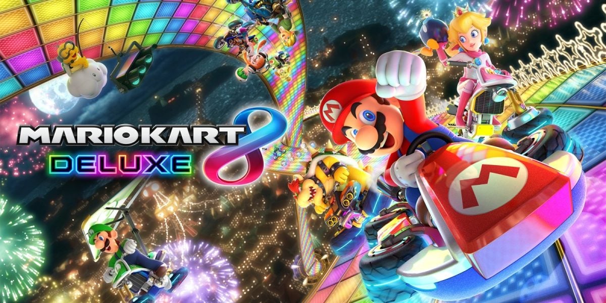 Mario Kart 8 Deluxe on Nintendo Switch.