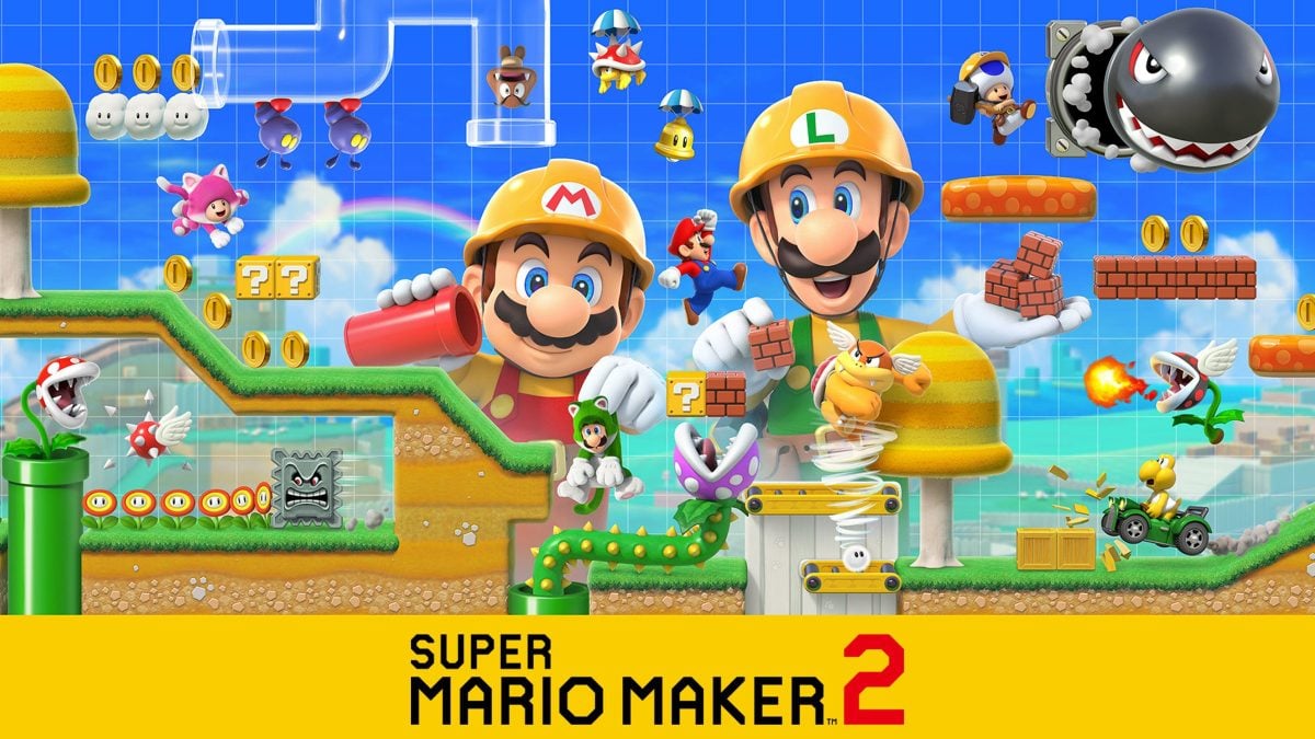 Super Mario Maker 2 on Nintendo Switch.