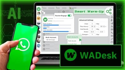 WADesk - WhatsApp-Konten mit KI aufheizen