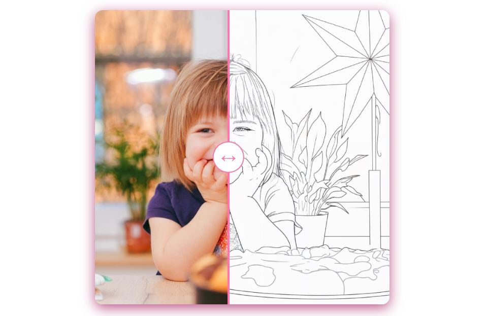 Eis um exemplo de uma fotografia que pode ser transformada numa folha para colorir.