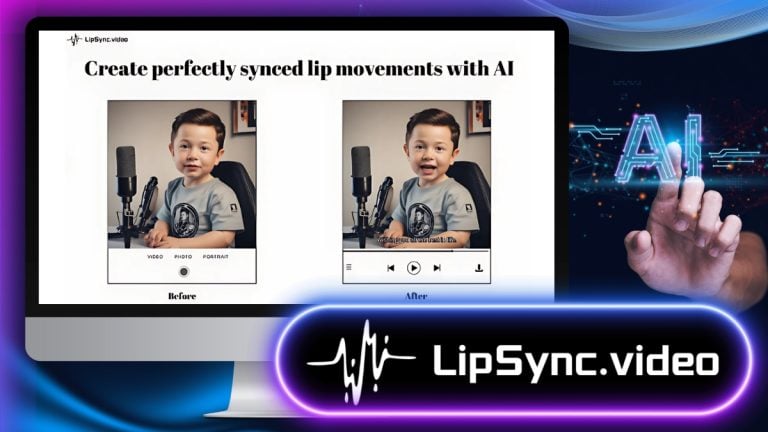 Sincronização labial de IA com o vídeo LipSync